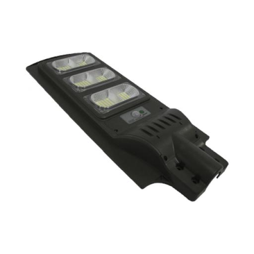 [JWJ_JALP-SOL01-120] JWJ Alumbrado Publico con Panel Solar y Sensor de Movimiento de 120 W/ Luz Blanca 6 500 °k/ Dimensiones 625 x 240 mm / Ángulo de Luz 120°.