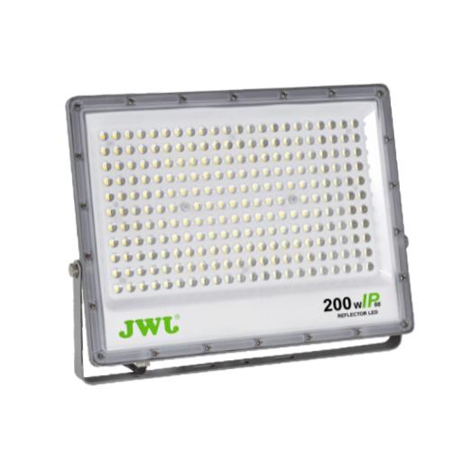 [JWJ_JLRE-L200] JWJ Reflector Tipo Lupa 200 W / Flujo luminoso 20 000 lm / 110 - 240 Vca~ 60Hz / Dimensiones 378 x 280 x 25mm / Uso en exterior IP66.