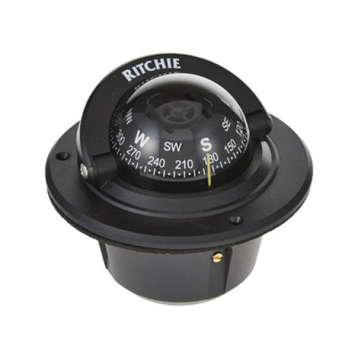 [RITCHIE_F-50] RITCHIE Brújula serie Explorer en color negro, con iluminación nocturna color verde.
