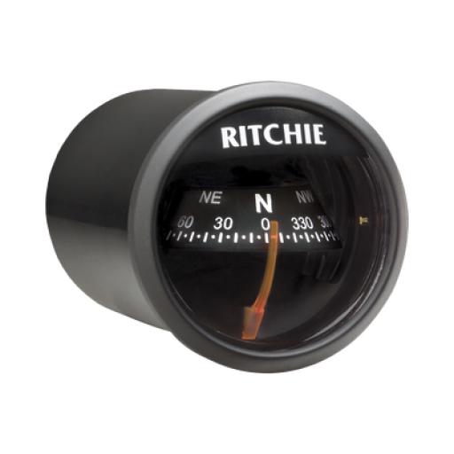 [RITCHIE_X23BB] RITCHIE Brújula serie Sport para instalación en tablero.