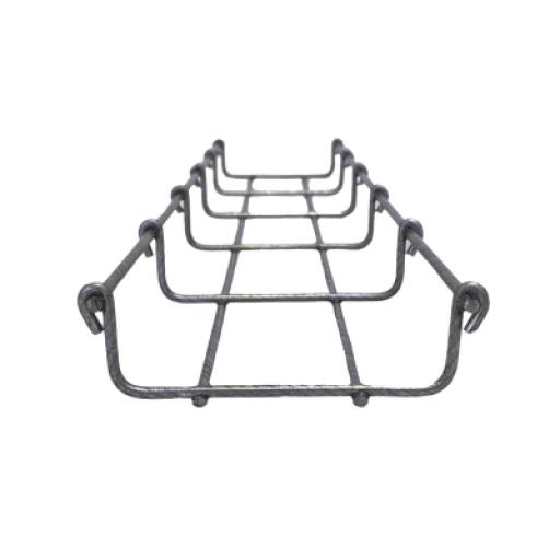 [CHAROFIL_MG-50-921BM] CHAROFIL Charola Bimetálica Tipo Malla 33/100 mm, Ideal Para Utilizarse al Exterior o Zonas Húmedas, Hasta 53 Cables Cat6, Tramo de 3 Metros