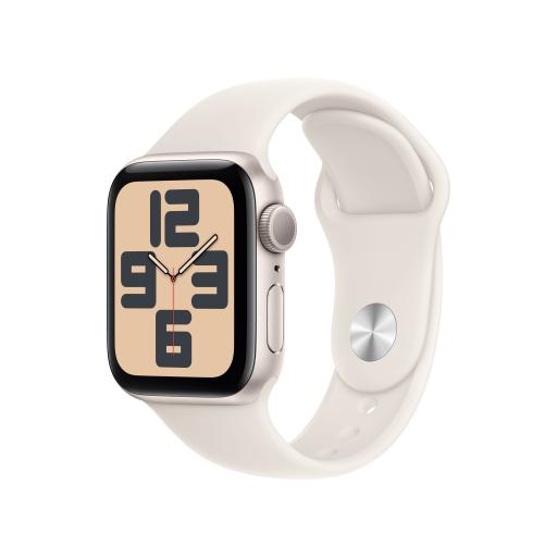 [APPLE_MXEG3CL/A] APPLE WATCH SE GPS 40MM STARLIG HT ALUMINIUM CASE WITH STARLIGHT SP