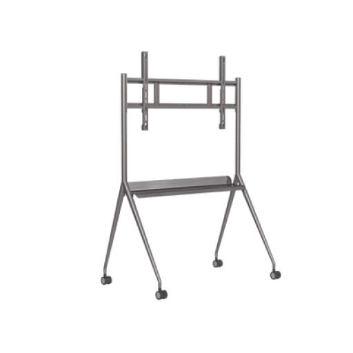 [HIKVISIONDIGITALTECHNOLOGY_DS-D5ABKY2-S] Hikvision Digital Technology Montaje de Piso Móvil para Pantallas de 55"  hasta 75" / Compatible con VESA / Incluye Soporte para la Pantalla