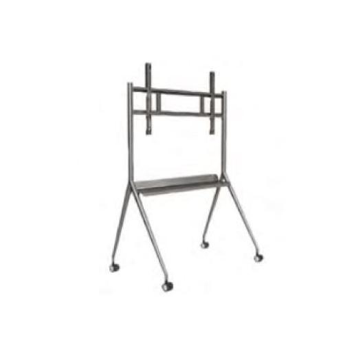 [HIKVISIONDIGITALTECHNOLOGY_DS-D5ABKY2-S] Hikvision Digital Technology Montaje de Piso Móvil para Pantallas de 55"  hasta 75" / Compatible con VESA / Incluye Soporte para la Pantalla