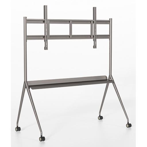 [HIKVISIONDIGITALTECHNOLOGY_DS-D5ABKY2-M] Hikvision Digital Technology Montaje de Piso Móvil para Pantallas de 75 y 86" / Compatible con VESA / Incluye Soporte para Pantalla
