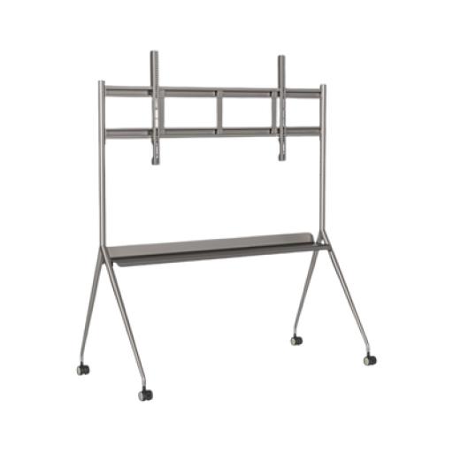 [HIKVISIONDIGITALTECHNOLOGY_DS-D5ABKY2-M] Hikvision Digital Technology Montaje de Piso Móvil para Pantallas de 75 y 86" / Compatible con VESA / Incluye Soporte para Pantalla