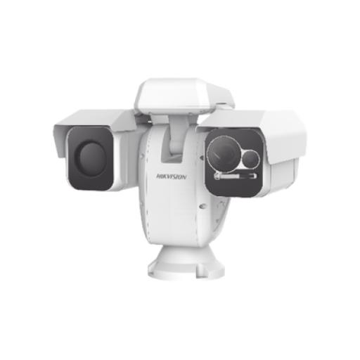 [HIKVISIONDIGITALTECHNOLOGY_DS-2TD6267-100C4L/WY] Hikvision Digital Technology PTZ Punta de Poste IP Dual / Lente Térmico 100 mm (640 X 512) / Lente Óptico 56X Zoom (4 MP) / 800 mts IR Laser / 24 VCA / IP66 / Recubrimiento Anticorrosivo 