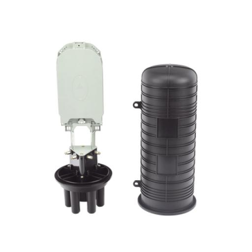 [LINKEDPROBYEPCOM_LP-SCV-48] LINKEDPRO BY EPCOM Caja de Distribución de Fibra Óptica Vertical tipo Domo, 48 empalmes (Expandible hasta 96 empalmes con charola LP-SCV-48-ST), Exterior, IP68