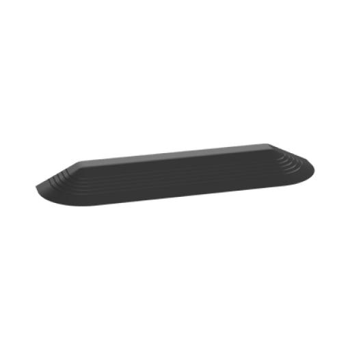 [PANDUIT_AFR4ECBL] Panduit Tapa Final Para Canaleta de Piso AFR4BCBL6, Material PVC Rígido, Color Negro 