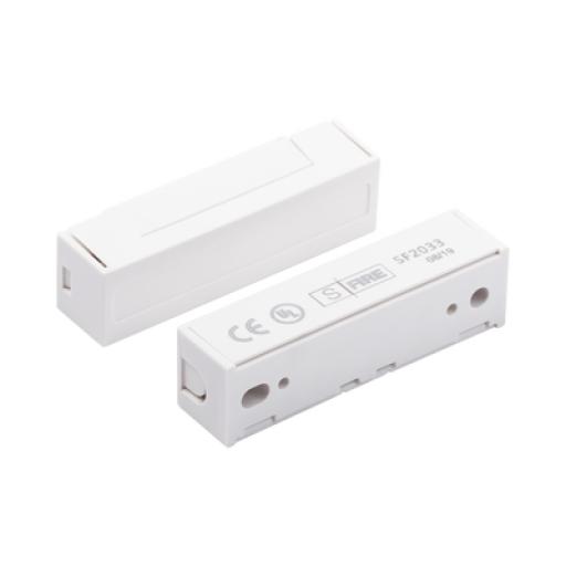 [SFIRE_SF-2033] SFire Contacto magnético para puertas y ventanas color blanco / GAP: 30mm
