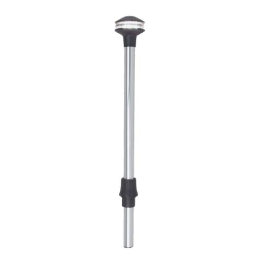 [PERKO_1440-DP5-CHR] PERKO Luz de Poste en Color Blanco Serie Inland de 1 m (42 pulgadas) de Largo, para uso en Embarcaciones a Motor Menores a 20 Metros de Eslora