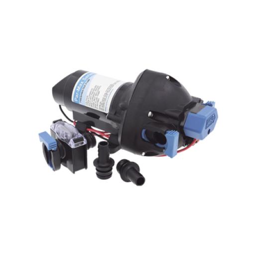 [JABSCO_31295-3512-3A] JABSCO Bomba controlada por presión Par Max a 12 Vcd, caudal de 2 GPM, presión máxima 35 psi, para manguera de entrada con orificio de 38 mm (1½”), manguera de descarga con orificio de 25 mm (1”)