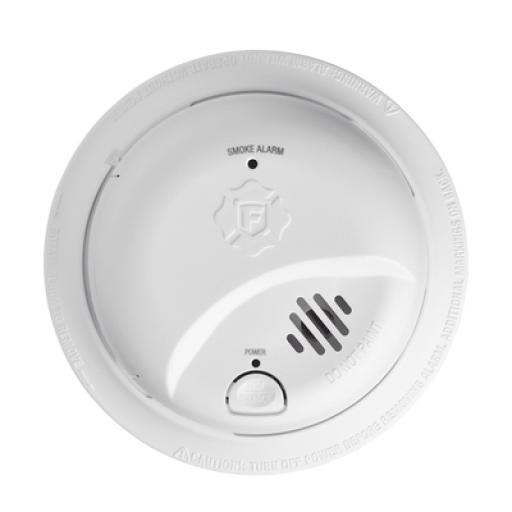 [FIRSTALERT_1046832] First Alert Detector de Humo Autónomo, No Requiere Panel, Con Botón para Silenciar, Sensor por Ionización