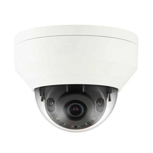 [HANWHA_QNV-6012R] Hanwha Cámara IP Tipo Domo Antivandálico 2 Megapíxel / Lente 2.8mm / IR 20M / WDR 120db / IP66 / H.265 & WiseStream