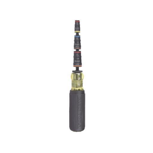 [KLEINTOOLS_32910] Klein Tools Juego de Dados Girados Resistentes al Impacto 7 en 1 con Mango