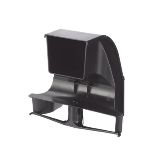 [PANDUIT_FRSPJ4X4LBL] Panduit Bajada Para Canaleta FiberRunner™, Uso con Medidas 4x4, 6X4, 12X4, o 24X12, Con Reducción a 4X4, Color Negro