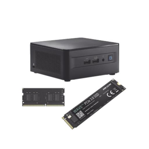 [ASUS_NUCASI512I16G256G] ASUS ASUS NUC KIT / ESTACION DE TRABAJO / CORE I5 12VA GENERACION / RAM 16GB / SSD 256