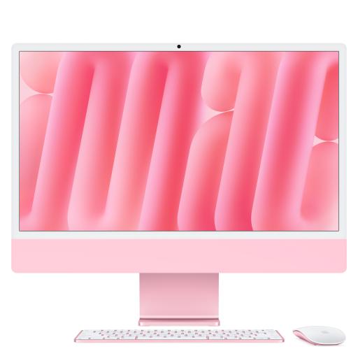 [APPLE_MD2U4E/A] Apple IMAC 24IN  4.5K  M4 10 CPU AND 10 GPU 24GB 512GB SSD  PINK