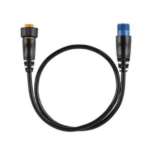 [GARMIN_10-12122-10] Garmin Cable adaptador para conectar un transductor de 8 pines con XID a un puerto de sonda de 12 pines a un dispositivo náutico compatible.