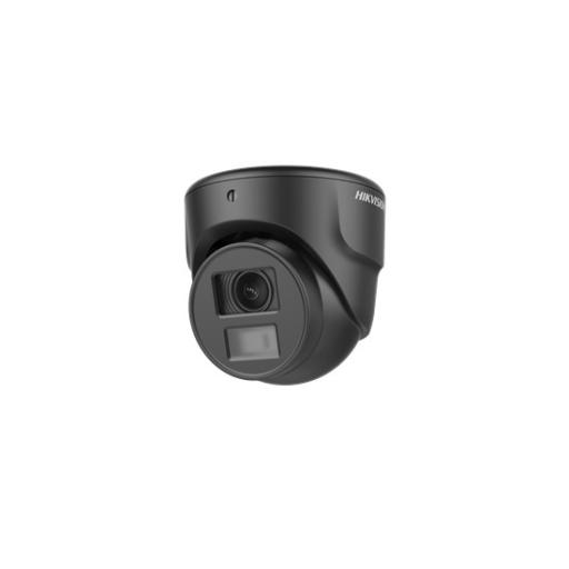 [HIKVISIONDIGITALTECHNOLOGY_DS-2CE70D0T-ITMF] Hikvision Digital Technology Ultra Mini Turret TURBO 2 Megapixeles (1080p) / Gran Angular / Lente 2.8 mm / 20 mts IR EXIR / Exterior IP67 / 4 Tecnologías (TVI / AHD / CVBS) / dWDR / Color Negro
