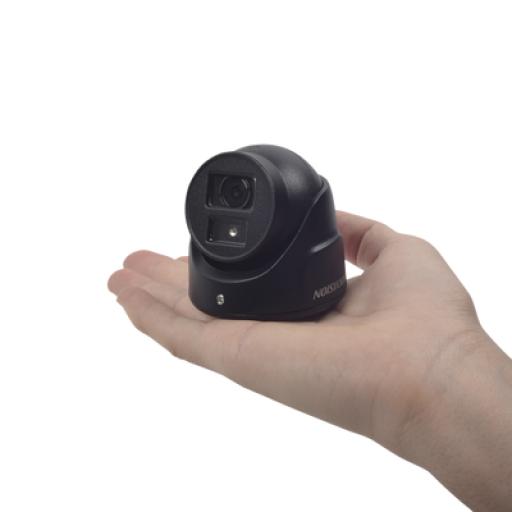 [HIKVISIONDIGITALTECHNOLOGY_DS-2CE70D0T-ITMF] Hikvision Digital Technology Ultra Mini Turret TURBO 2 Megapixeles (1080p) / Gran Angular / Lente 2.8 mm / 20 mts IR EXIR / Exterior IP67 / 4 Tecnologías (TVI / AHD / CVBS) / dWDR / Color Negro