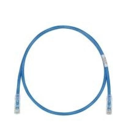 [PANDUIT_UTP28SP50BU] Panduit Cable de Parcheo TX6, UTP Cat6, Diámetro Reducido (28AWG), Color Azul, 50 ft 