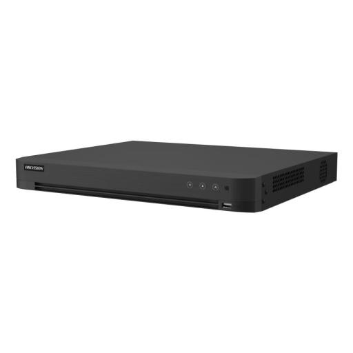 [HIKVISIONDIGITALTECHNOLOGY_IDS-7216HUHI-M2/XT] Hikvision Digital Technology DVR 16 Canales TURBOHD + 16 Canales IP / 8 Megapixel (4K) / Audio por Coaxitron / ACUSENSE / Reconocimiento Facial / 2 Bahías de Disco Duro / Salida de Video en 4K / H.265+