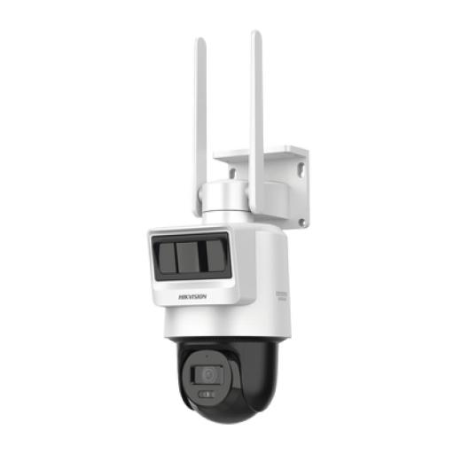 [HIKVISIONDIGITALTECHNOLOGY_DS-2DE2C400IWG-K/4G/C05S10/LA] Hikvision Digital Technology Kit Solar IP All in One / Doble Detección (Radar + PIR) / PT IP 4 Megapixel / Lente 4 mm / Panel Solar / Batería de Respaldo de Litio 50.76Wh / Conexión 4G / Audio de Dos Vías / Accesorios de Inst. / Direc