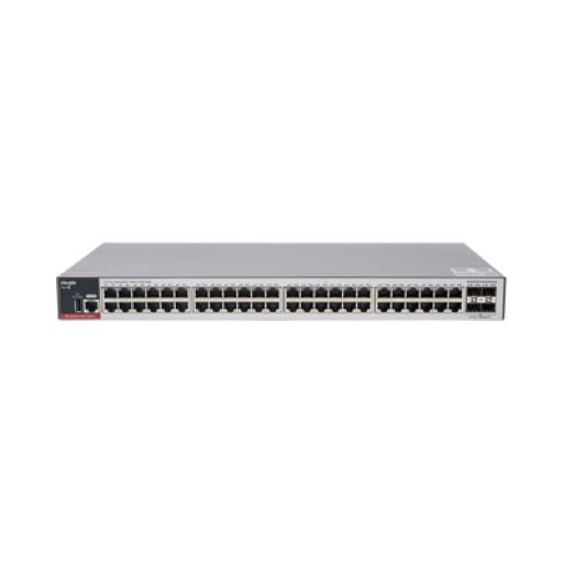 [RUIJIE_RG-S2915-48GT4MS-L] RUIJIE Switch Empresarial, Administrable L2+, 48 Puertos Gigabit y 4 Puertos Uplink SFP 2.5G