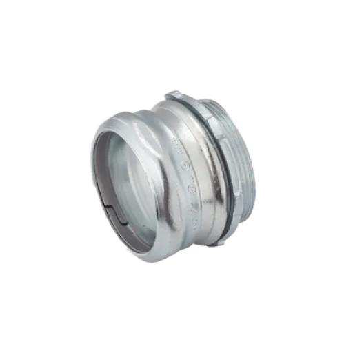 [HUBBELL_HUB-2908] Hubbell Conector de Compresión de Acero Galvanizado para Pared Delgada de 2".
