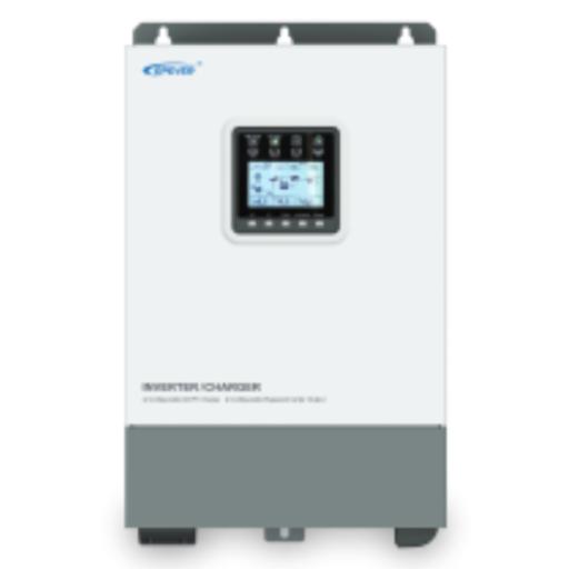 [EPEVER_UP3000-HM5041] EPEVER Inversor / Cargador UPower-HI 3000 W, Ent: 48Vcc, Salida: 120 Vca Ideal para Sistemas Tipo Isla / Sistemas de Respaldo de Energía 