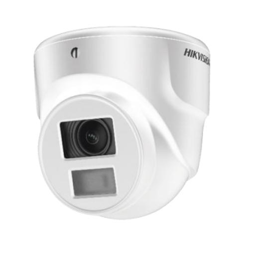 [HIKVISIONDIGITALTECHNOLOGY_DS-2CE70D0T-ITMFW] Hikvision Digital Technology Ultra Mini Turret TURBO 2 Megapixel (1080p) / Gran Angular / Lente 2.8 mm / 20 mts IR EXIR / Exterior IP67 / 4 Tecnologías (TVI / AHD / CVBS) / dWDR / Color Blanco