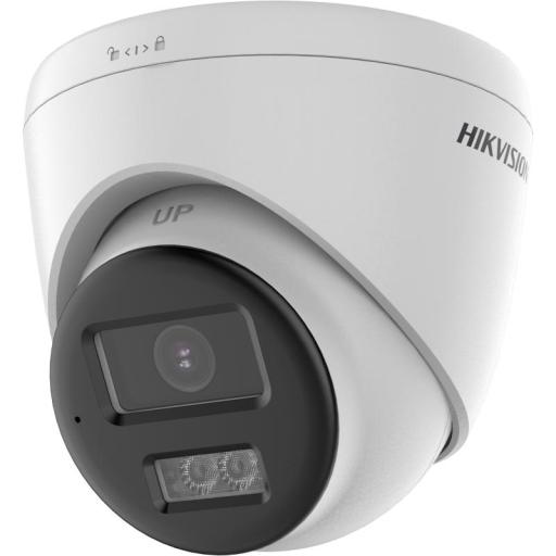 [HIKVISIONDIGITALTECHNOLOGY_DS-2CE78K0T-LTS] Hikvision Digital Technology [Audio Bidireccional + Dual Light + ColorVu] Turret TURBOHD 2 Megapixel (1080p) / Lente 2.8 mm / 40 mts IR EXIR + 40 mts Luz Blanca / Micrófono y Bocina Integrado / Exterior IP67 / dWDR