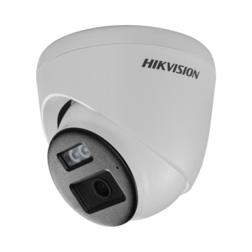[HIKVISIONDIGITALTECHNOLOGY_DS-2CE78K0T-LTS] Hikvision Digital Technology [Audio Bidireccional + Dual Light + ColorVu] Turret TURBOHD 2 Megapixel (1080p) / Lente 2.8 mm / 40 mts IR EXIR + 40 mts Luz Blanca / Micrófono y Bocina Integrado / Exterior IP67 / dWDR