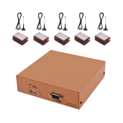 [MCDISECURITYPRODUCTS_KITDT42M2M] MCDI Security Products Inicie su central de monitoreo de alarmas, Kit 1 Receptora ExtriumDT42V2 y 5 Comunicadores MN01LTEM