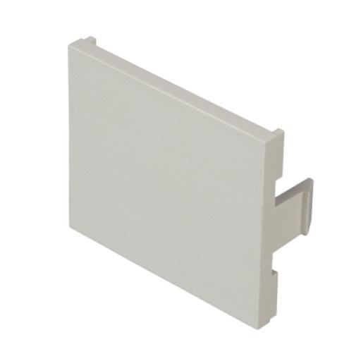 [PANDUIT_CHB2IW-X] Panduit Módulo de tapa ciega (Inserto Ciego), de 1/2, Color Blanco Mate, 1 Pieza