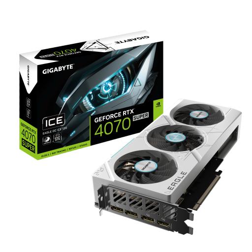 [GIGABYTE_GV-N407SEAGLEOC ICE-12GD] TARJETA DE VIDEO GIGABYTE (GV-N407SEAGLEOC ICE-12GD) RTX4070, 12GB GDDR6, PCIE 4.0, HDMI, 3*DP
