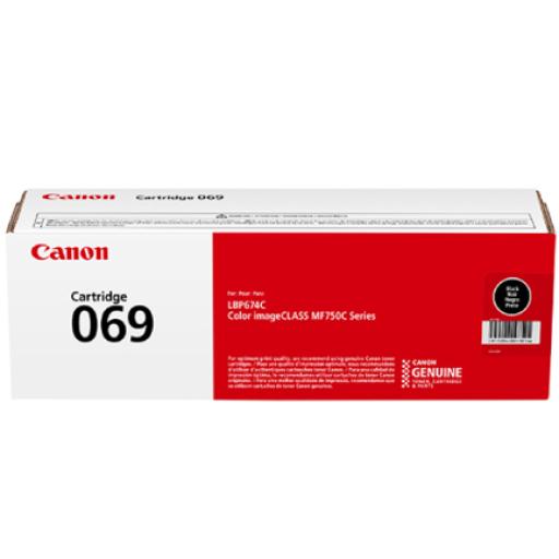 [CANON_5094C001AA] Canon Cartucho de Tóner Canon 069 Rendimiento 2100 Páginas Negro