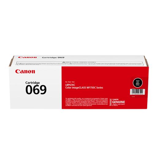 [CANON_5094C001AA] Canon Cartucho de Tóner Canon 069 Rendimiento 2100 Páginas Negro