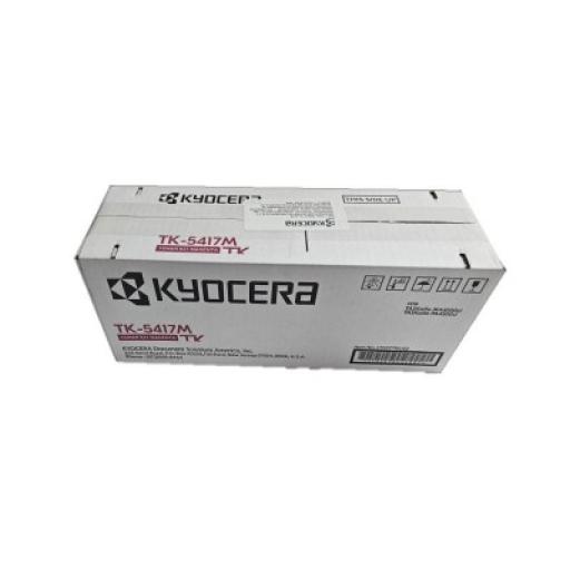[KYOCERA_1T02Z7BUS0] KYOCERA Toner kyocera TK-5417m Magenta Rendimiento Aprox 13mi imp TaskAlfa PA4500ci MA4500ci