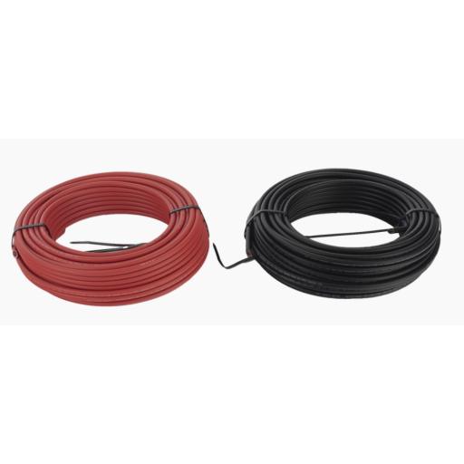 [EPCOM_KIT2CBLPV10RB/25] Epcom KIT DE 2 ROLLOS DE 25 METROS DE CABLE FOTOVOLTAICO MATERIAL COBRE COLOR NEGRO Y ROJO 10 AWG (6MM2); TIPO PV, 1000/2000 V , 120°C