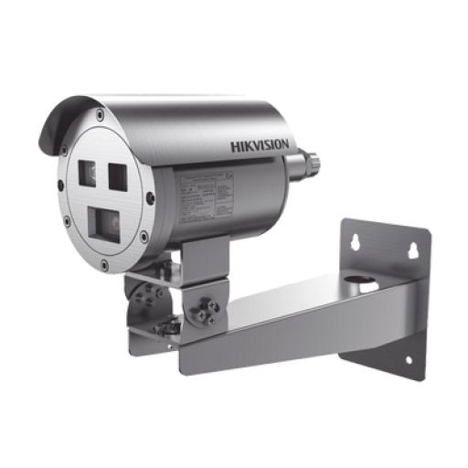 [HIKVISIONDIGITALTECHNOLOGY_DS-2TD2528T-10/Q] Hikvision Digital Technology Bala IP Térmica Dual / Termico 9.7 mm (256 X 192) + Óptico 8 mm (4 MP) / Termométrica / Detección de Temperatura / IP68 / 30 mts IR / Antiexplosión / Anticorrosión