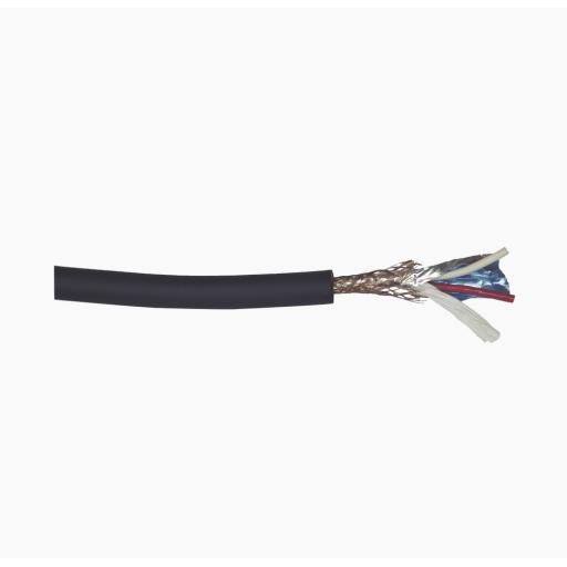 [EPCOM_EP-2202-MIC-50M] Epcom Cable para Micrófono de 50 Metros / Compatible con Conectores XLR,  6.5 mm, 3.5 mm y RCA / Alta Fidelidad / Cable Profesional de ALTA FIDELIDAD 100% Cobre / Color Negro