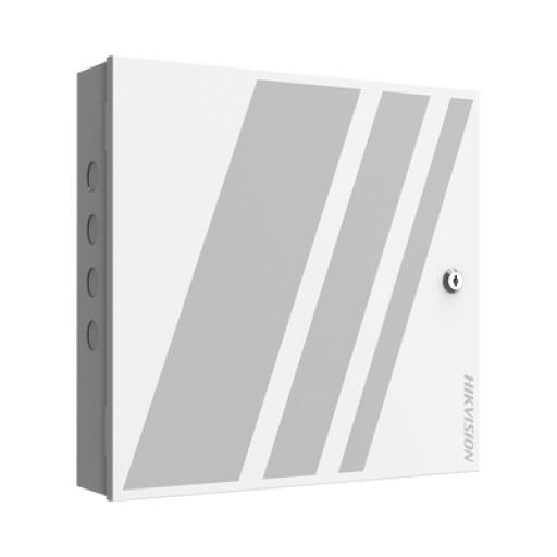 [HIKVISIONDIGITALTECHNOLOGY_DS-K2621X] Hikvision Digital Technology Controlador de Acceso 1 Puerta Administrable en la Nube con HikConnect Teams / Interfaz Web / 2 Lectores de Huella o Tarjeta / 100,000 Tarjetas / 10,000 Huellas / Incluye Gabinete y Fuente de Alimentación 12v 4A / Soporta Batería de Respaldo