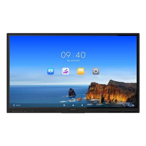 [HIKVISIONDIGITALTECHNOLOGY_DS-D5B65RB/EL] Hikvision Digital Technology Pantalla Interactiva Touch de 65" Android 13 / Resolución 4K / Bocinas Integradas / Entradas HDMI / Incluye 2 Lápices para Escribir
