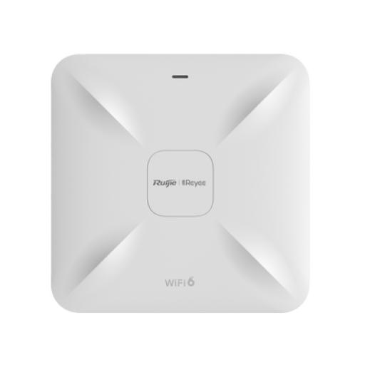 [RUIJIE_RG-RAP2260] RUIJIE Punto de Acceso Wi-Fi 6 para Interior, se Instala en Techo o Pared, hasta 512 Usuarios y 2.97 Gbps, Doble Banda 802.11ax MU-MIMO 2x2