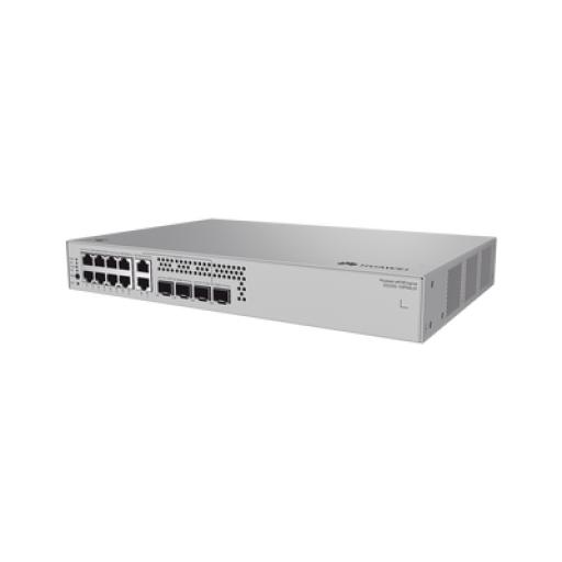 [HUAWEI_S220S-10PN4JX] Huawei Switch de Acceso Gigabit Administrable PoE Capa 2 / 8 puertos 10/100/1000 Mbps (6*PoE) / 2 Puertos 100/1000/2.5Gbps (PoE) combo 2  Puertos 2.5GE SFP / 2 Puertos 10GE SFP+ Uplink  / ERPS / PoE Perpetuo / 128 W / Administración Nube Gratis