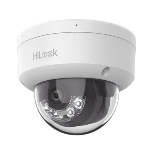 [HIKVISIONDIGITALTECHNOLOGY_IPC-D140HA-U] Hikvision Digital Technology HiLook Series / Domo IP de 4 Megapixel   / Lente 2.8 mm / 30 mts IR /  Micrófono Integrado / Exterior IP67 / PoE / WDR 120  / H.265+ / ONVIF
