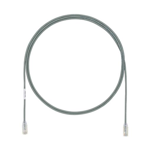 [PANDUIT_UTP28X10GY] Panduit Cable de Parcheo UTP Cat6A, CM/LSZH, Diámetro Reducido (28AWG), Color Gris, 10ft