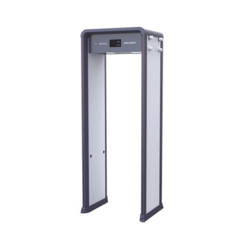 [HIKVISIONDIGITALTECHNOLOGY_ISD-SMG533L] Hikvision Digital Technology Arco Detector de Metales de 33 Zonas con Pantalla LCD de 7" / Conteo de personas y Alarmas / Ajuste de Sensibilidad e Interferencias